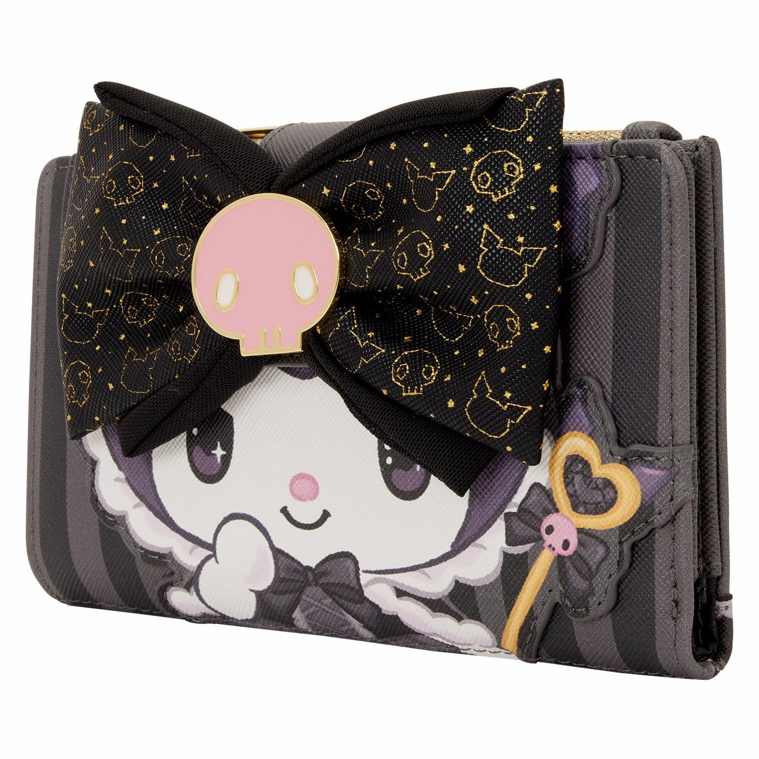 Loungefly Sanrio Kuromi 20th Anniversary Flap Wallet