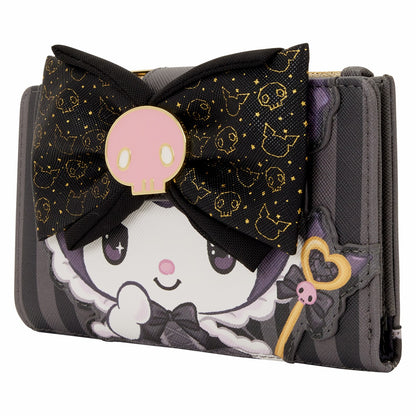 Loungefly Sanrio Kuromi 20th Anniversary Flap Wallet