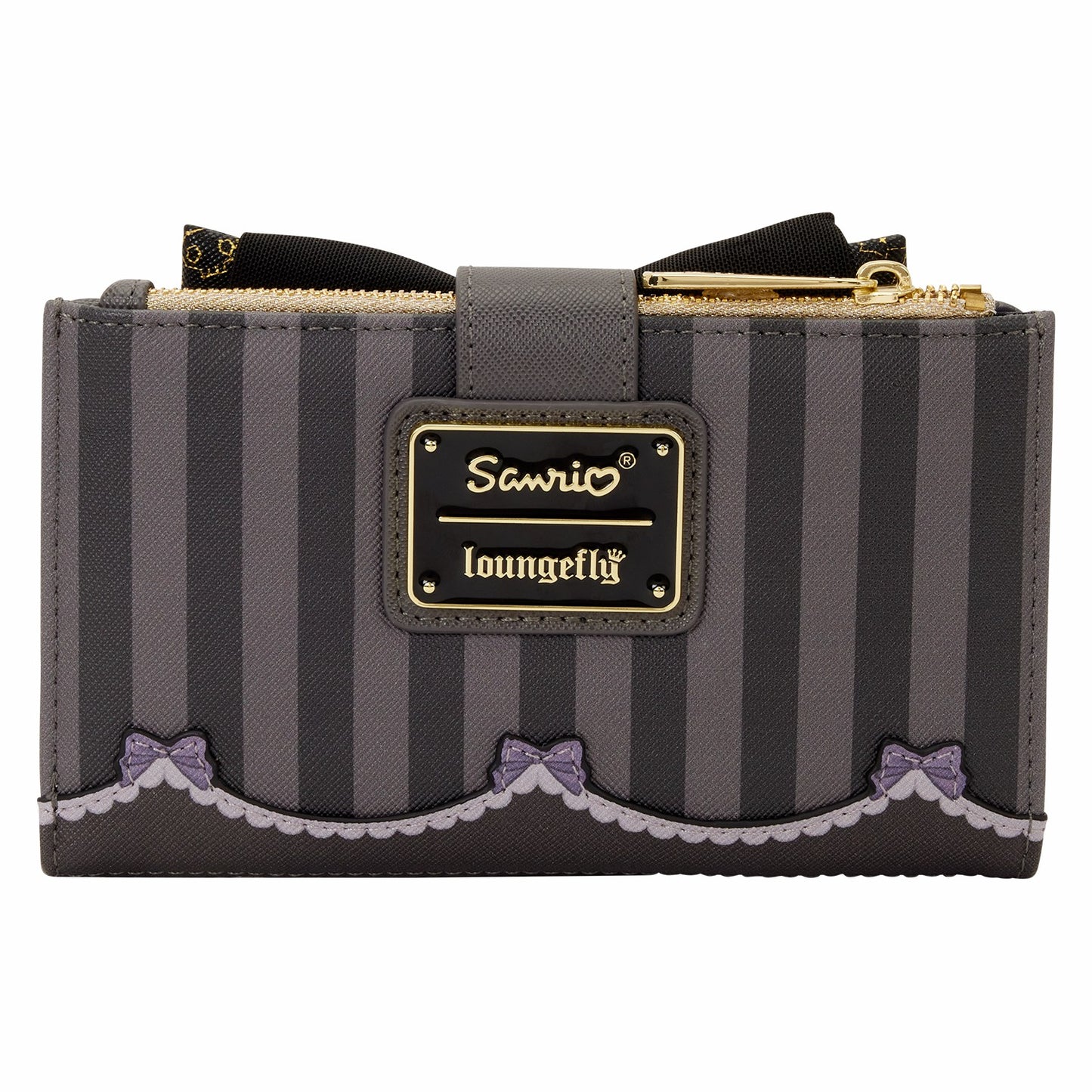 Loungefly Sanrio Kuromi 20th Anniversary Flap Wallet