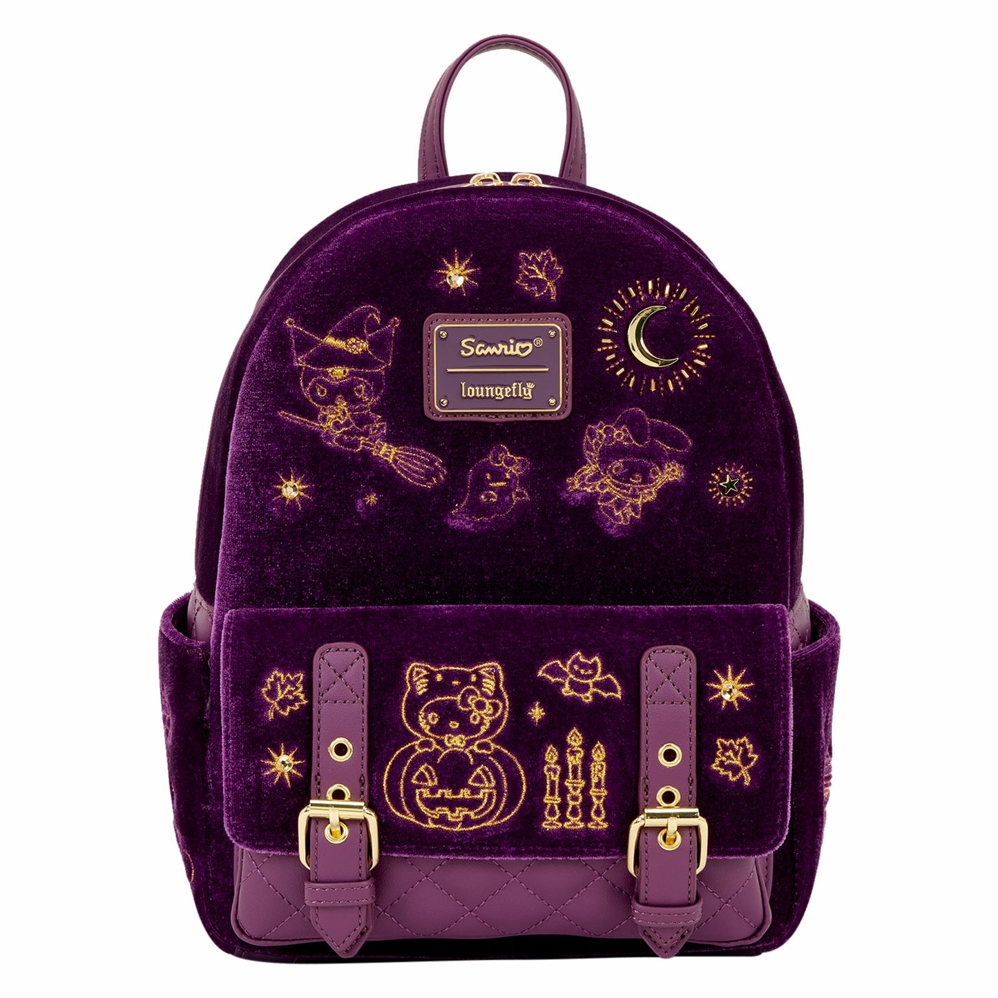 Loungefly Sanrio Hello Kitty & Friends Exclusive Halloween Costume Velvet Mini Backpack