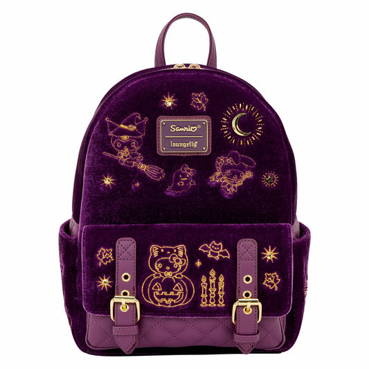 Loungefly Sanrio Hello Kitty & Friends Exclusive Halloween Costume Velvet Mini Backpack