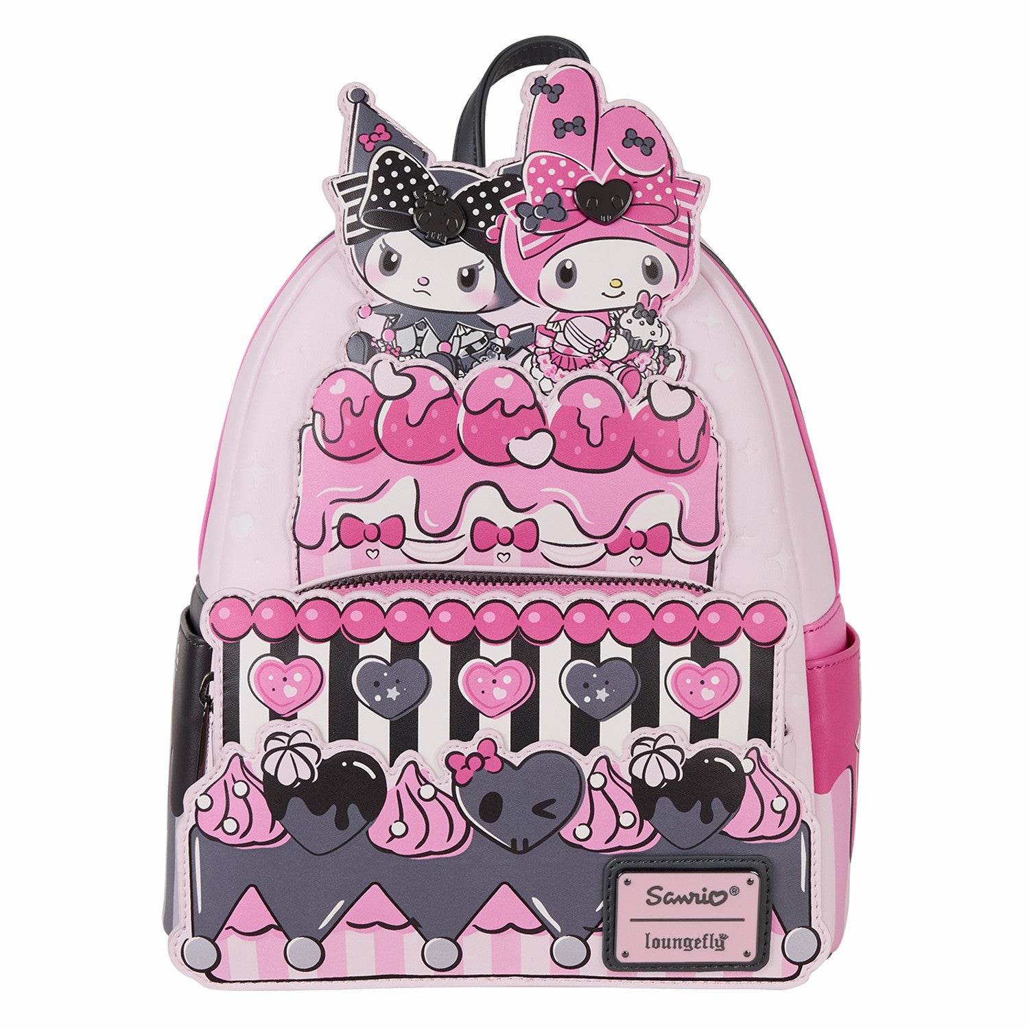 Loungefly Sanrio My Melody & Kuromi Cake Mini Backpack