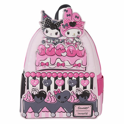 Loungefly Sanrio My Melody & Kuromi Cake Mini Backpack