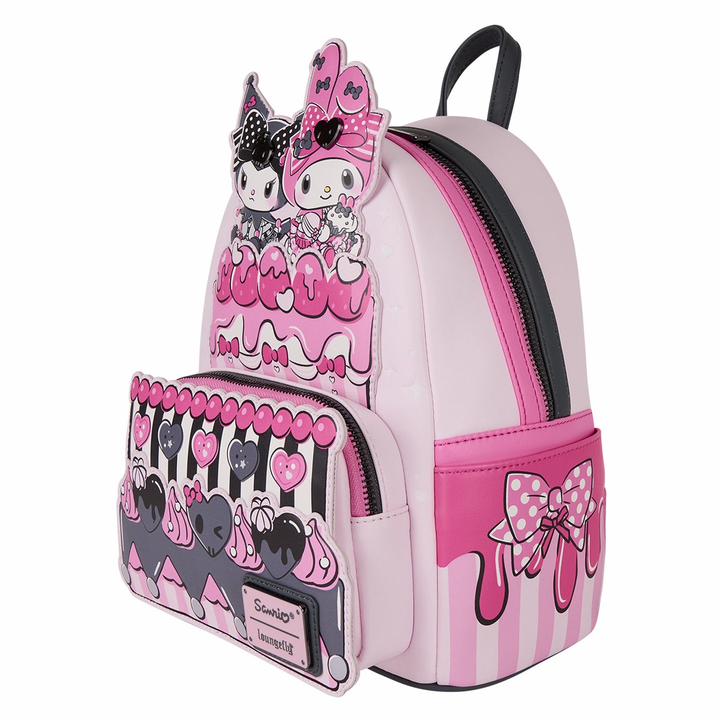 Loungefly Sanrio My Melody & Kuromi Cake Mini Backpack