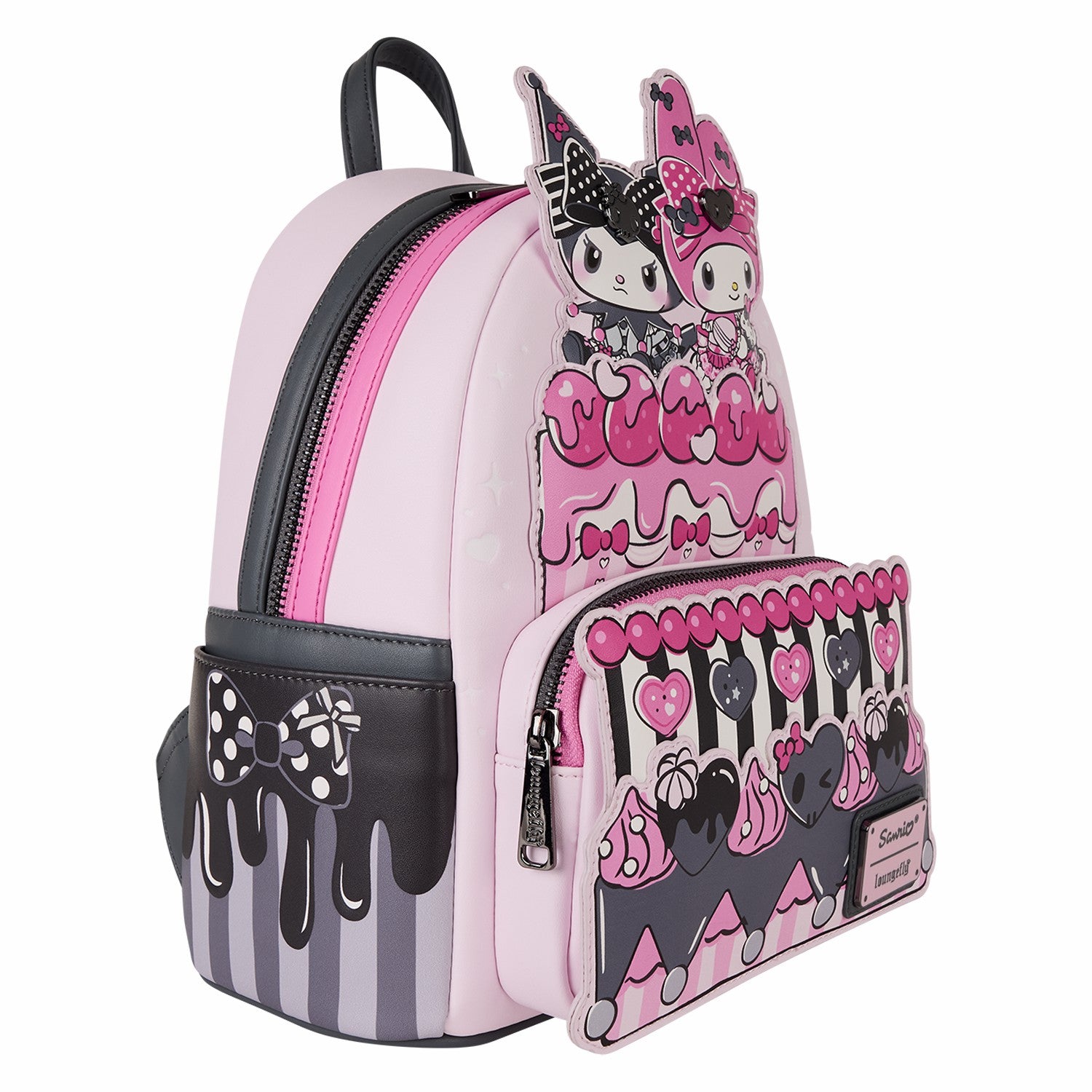 Loungefly Sanrio My Melody & Kuromi Cake Mini Backpack