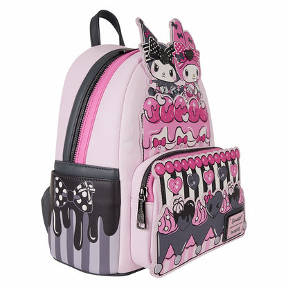 Loungefly Sanrio My Melody & Kuromi Cake Mini Backpack