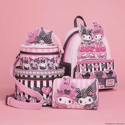 Loungefly Sanrio My Melody & Kuromi Zip Around Wallet