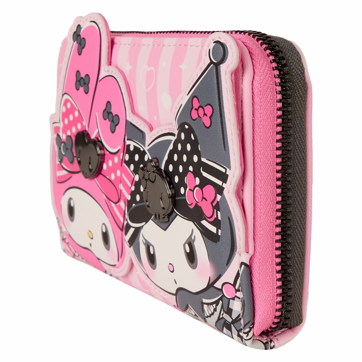 Loungefly Sanrio My Melody & Kuromi Zip Around Wallet