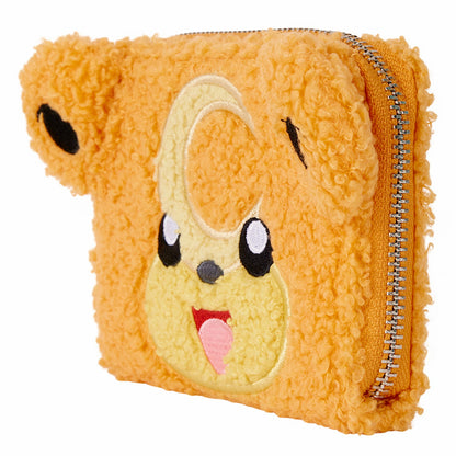 Loungefly Pokémon Teddiursa Limited Edition Sherpa Cosplay Zip Around Wallet
