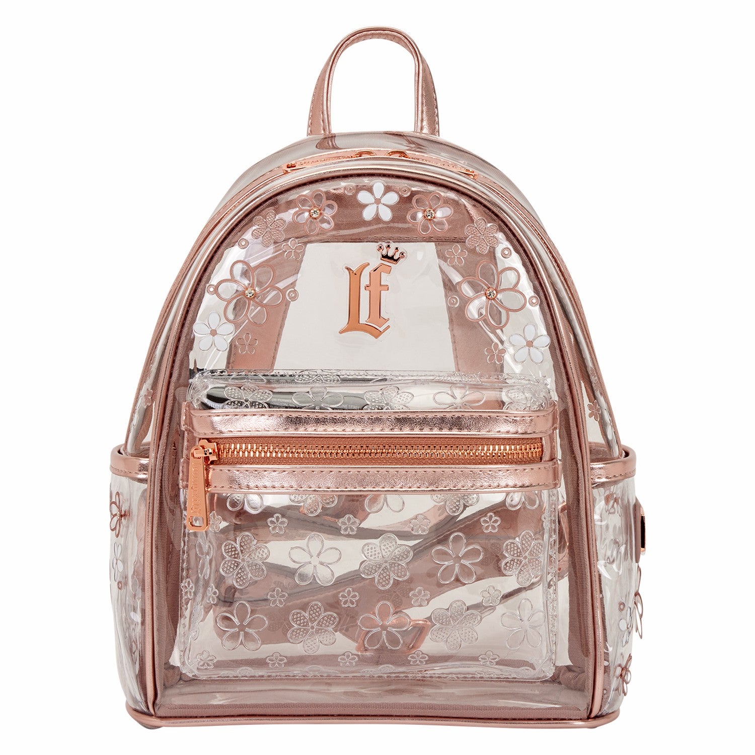 Loungefly Loungefly Clear Floral Mini Backpack