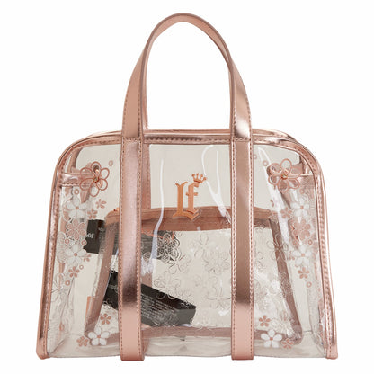 Loungefly Loungefly Clear Floral Crossbody Bag with Coin Bag