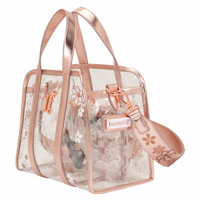Loungefly Loungefly Clear Floral Crossbody Bag with Coin Bag