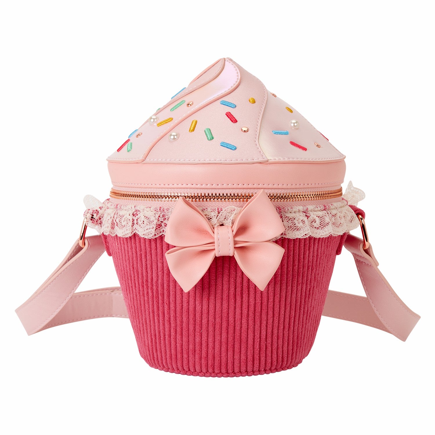 Loungefly Loungefly Figural Cupcake Crossbody Bag