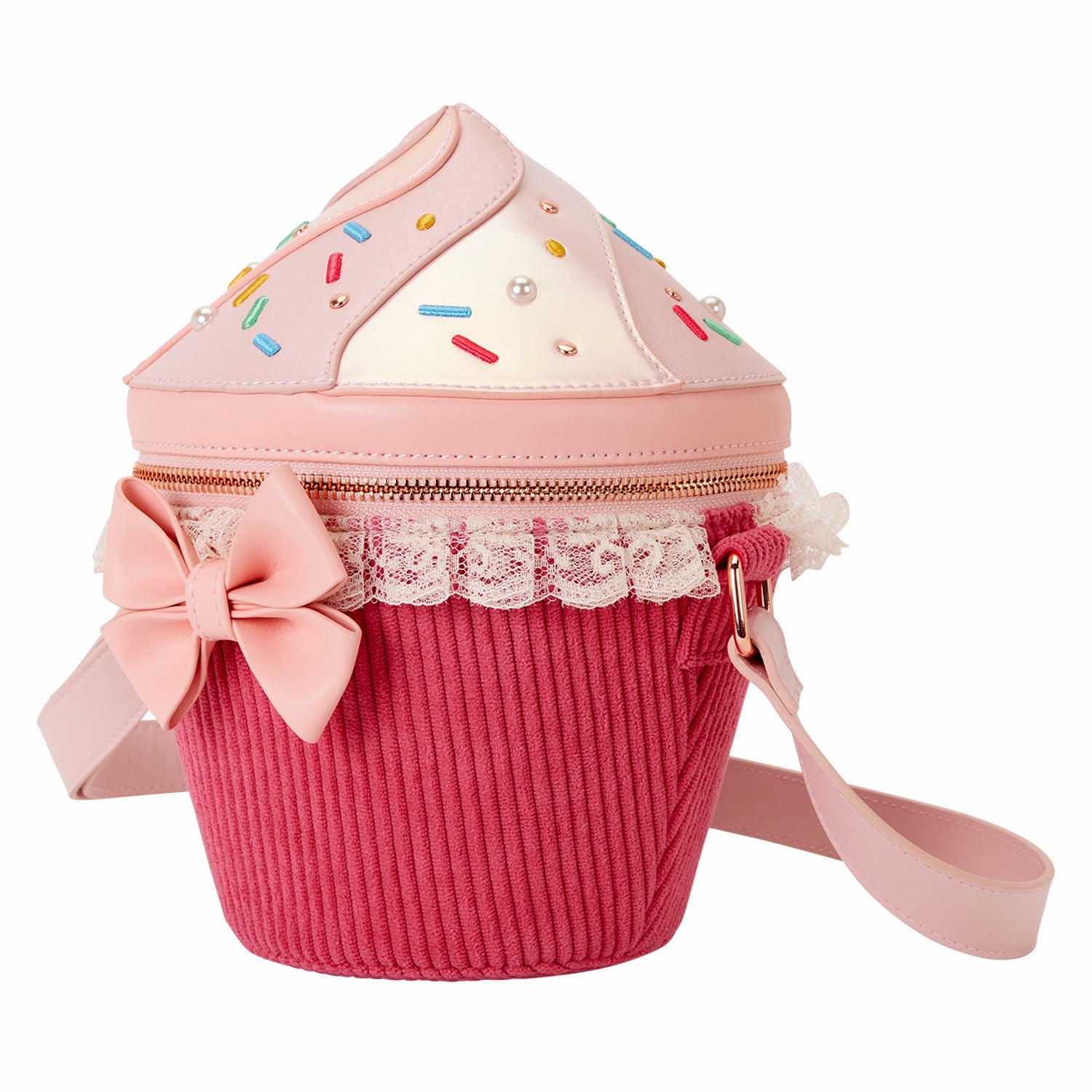 Loungefly Loungefly Figural Cupcake Crossbody Bag