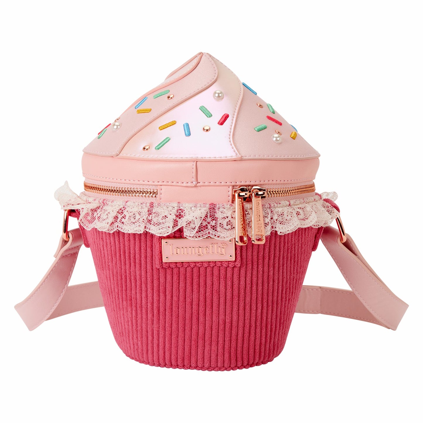 Loungefly Loungefly Figural Cupcake Crossbody Bag