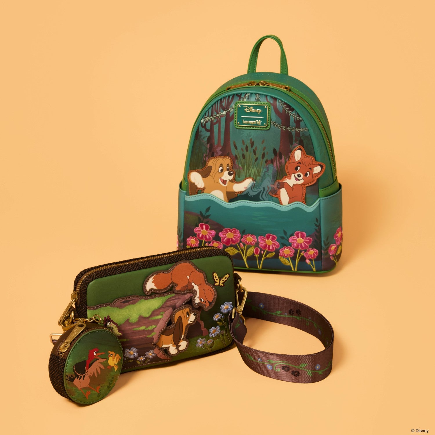 Loungefly The Fox and the Hound Mini Backpack