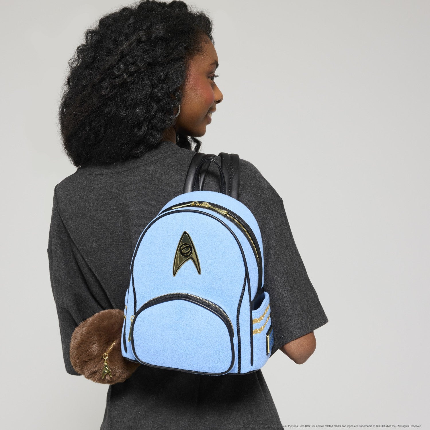 Loungefly Star Trek Spock Cosplay Mini Backpack with Coin Bag