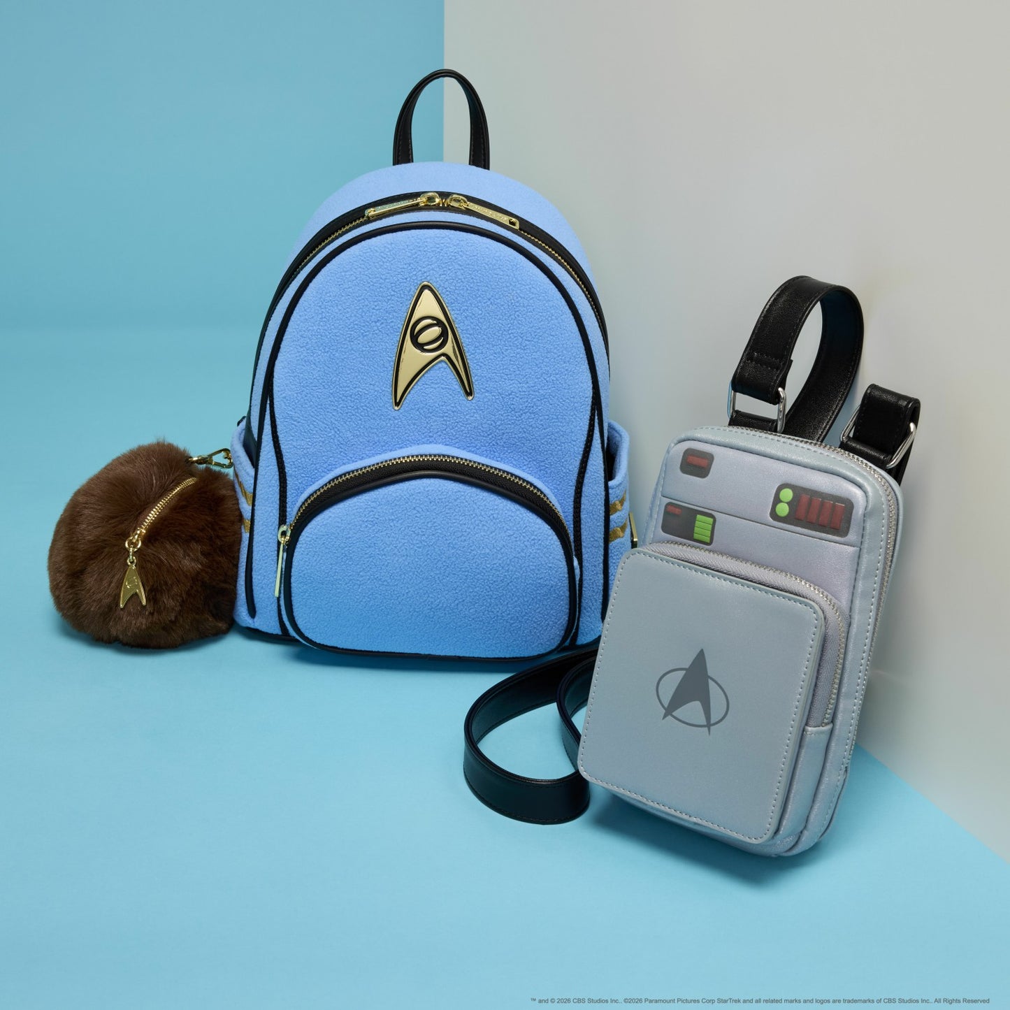 Loungefly Star Trek Spock Cosplay Mini Backpack with Coin Bag