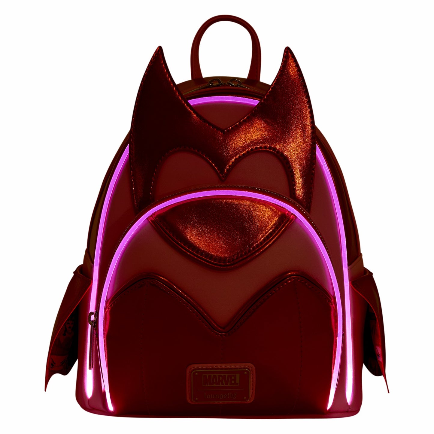 Loungefly Scarlet Witch Wanda Cosplay Light-Up Mini Backpack