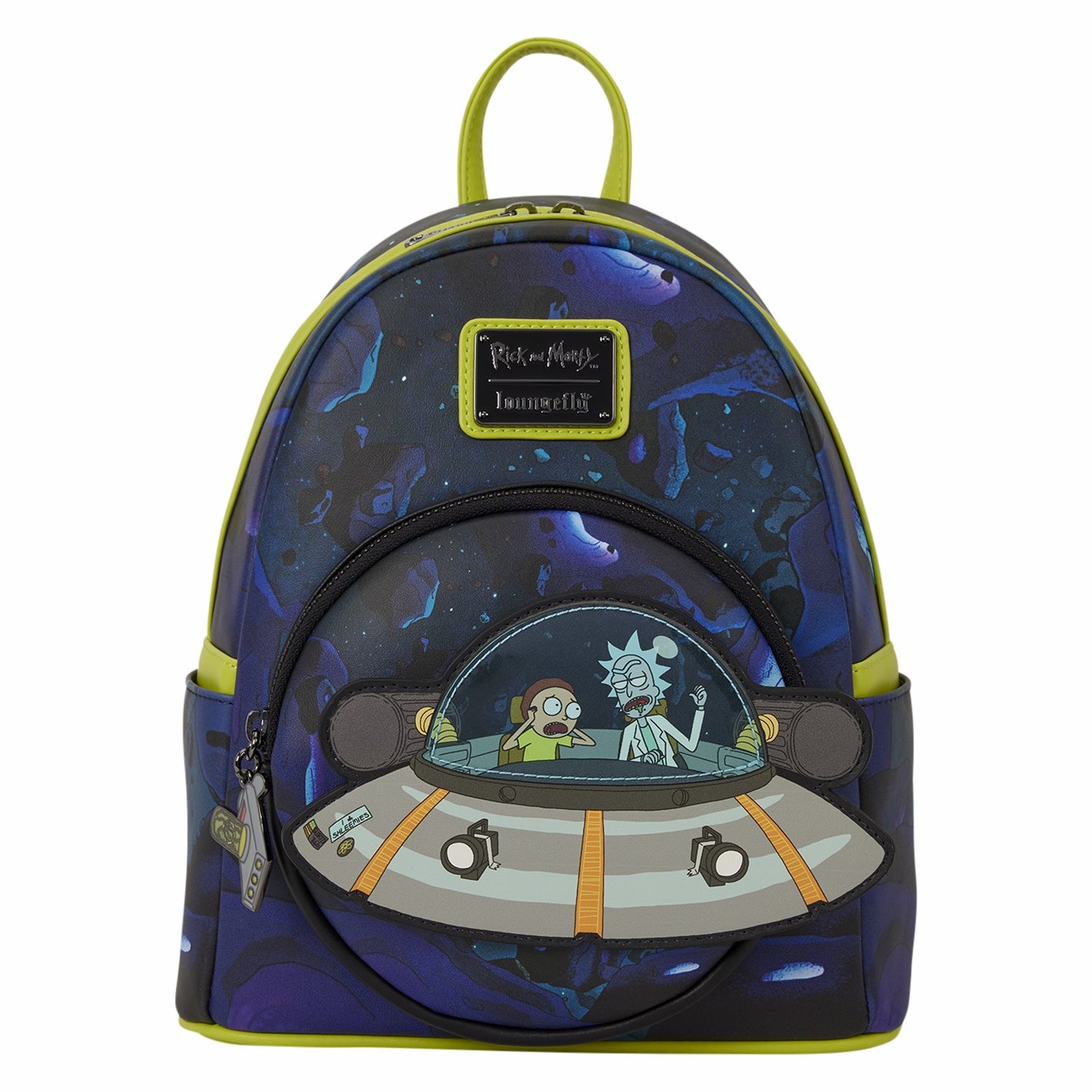 Loungefly Rick and Morty Glow Mini Backpack