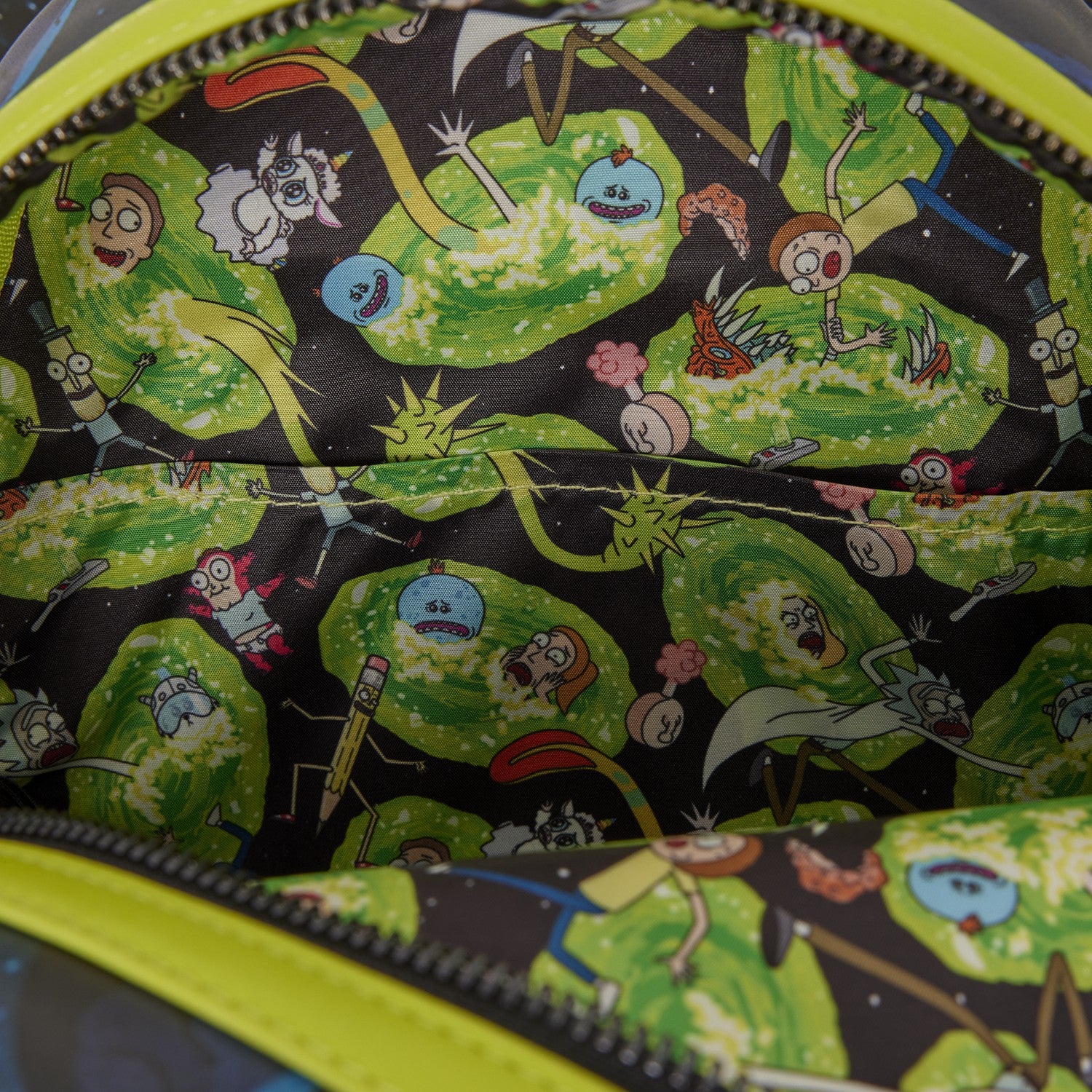 Loungefly Rick and Morty Glow Mini Backpack
