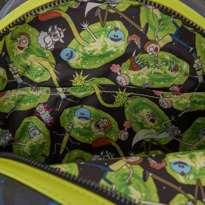 Loungefly Rick and Morty Glow Mini Backpack