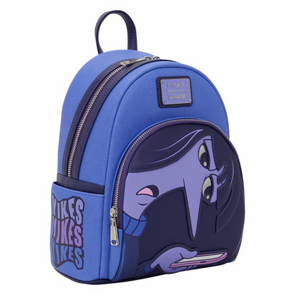 Loungefly Inside Out 2 Exclusive Ennui Cosplay Mini Backpack
