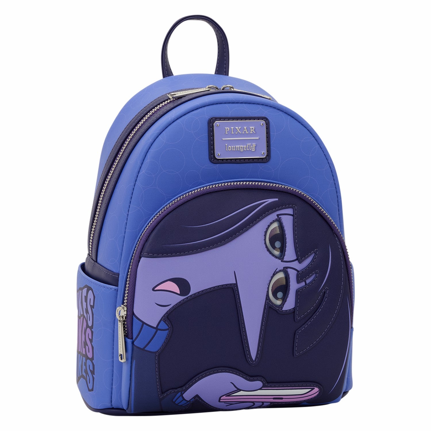 Loungefly Inside Out 2 Exclusive Ennui Cosplay Mini Backpack