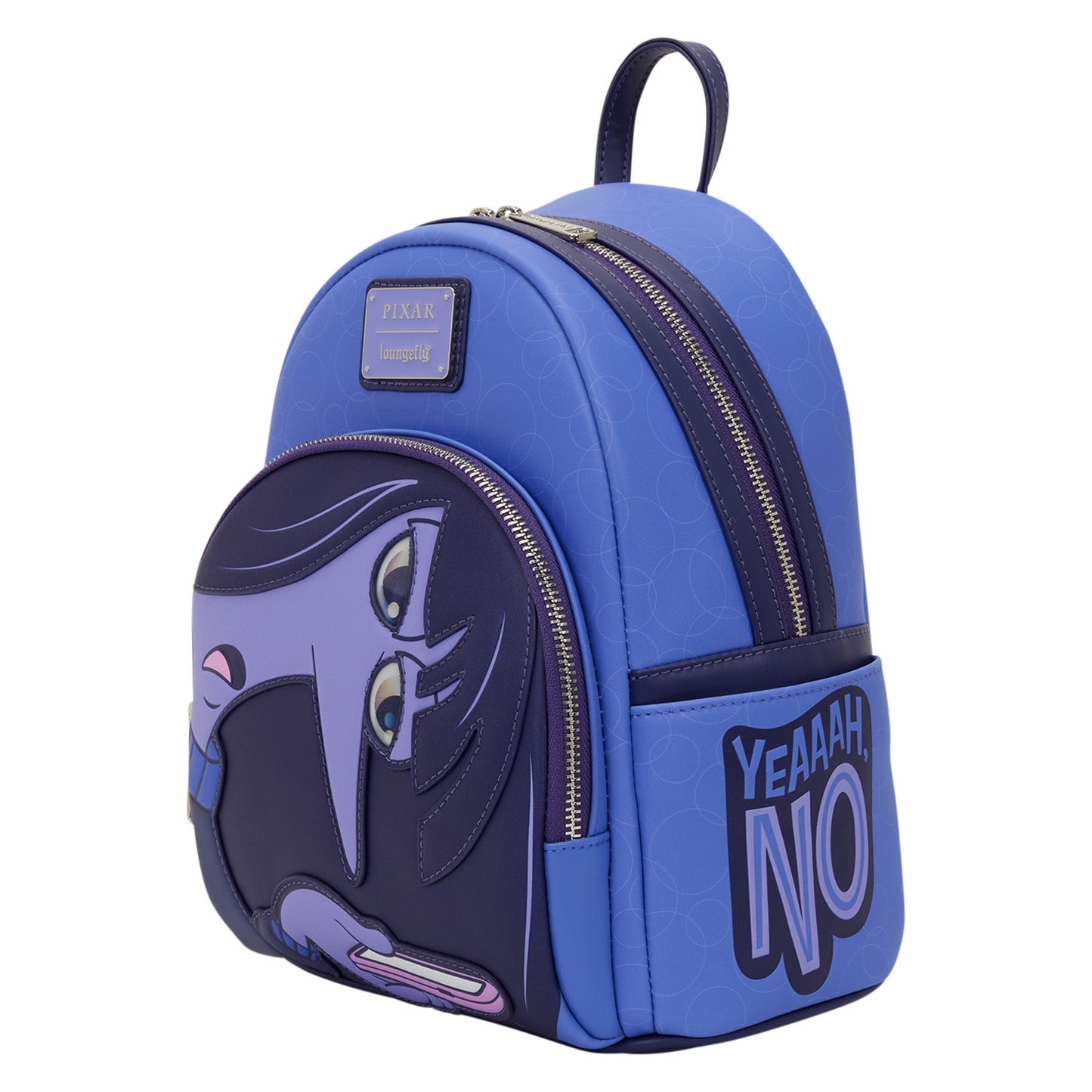 Loungefly Inside Out 2 Exclusive Ennui Cosplay Mini Backpack