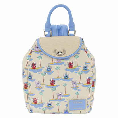 Loungefly Lilo & Stitch All-Over Print Micro Mini Backpack