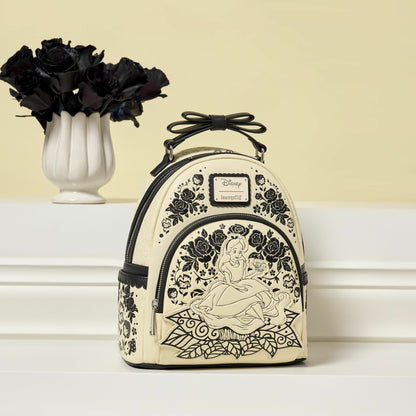 Loungefly Alice in Wonderland Floral Mini Backpack