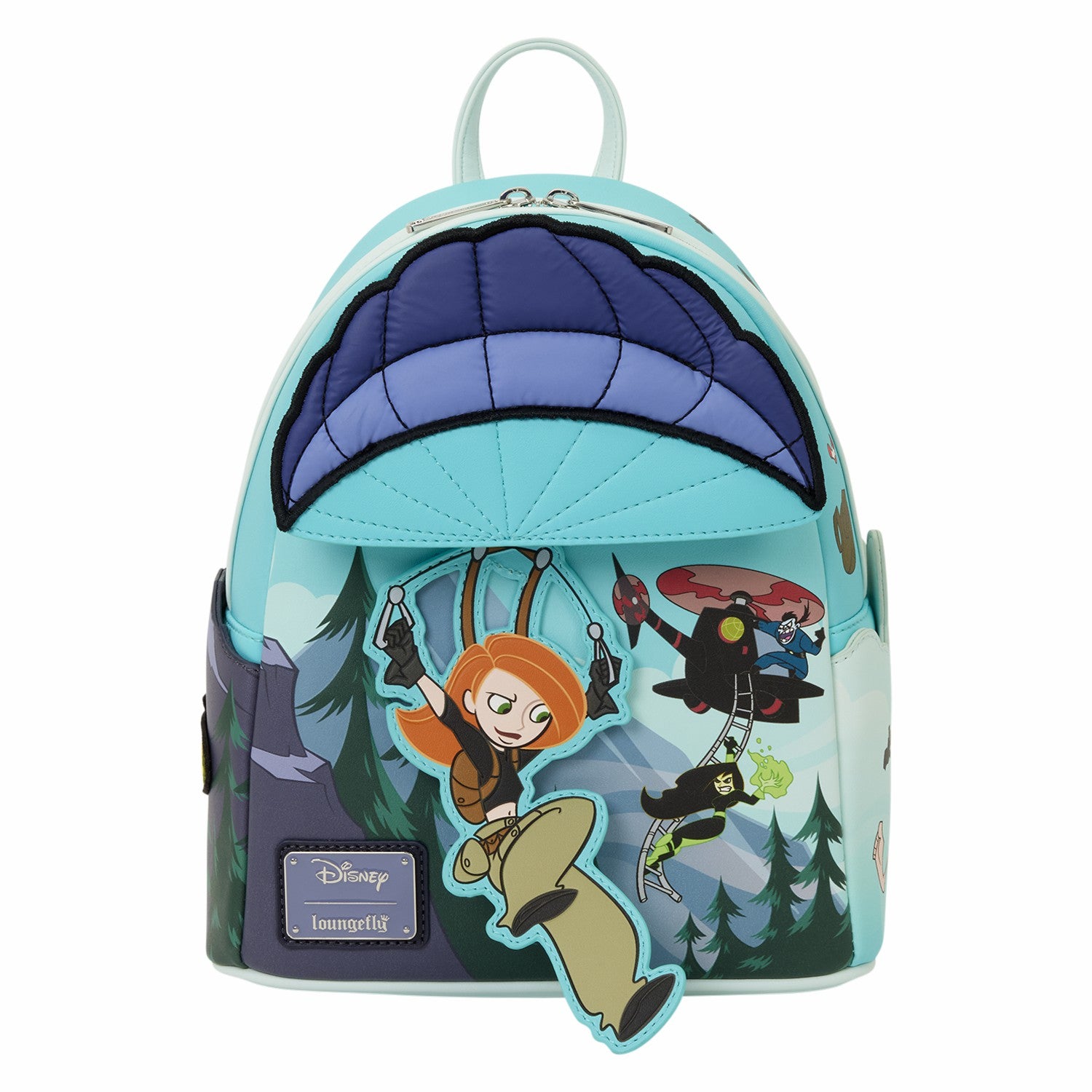 Loungefly Kim Possible Paragliding Mini Backpack