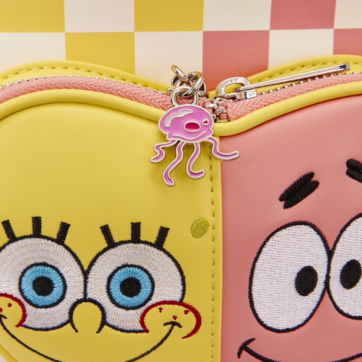 Loungefly SpongeBob SquarePants & Patrick Star Checkered Mini Backpack