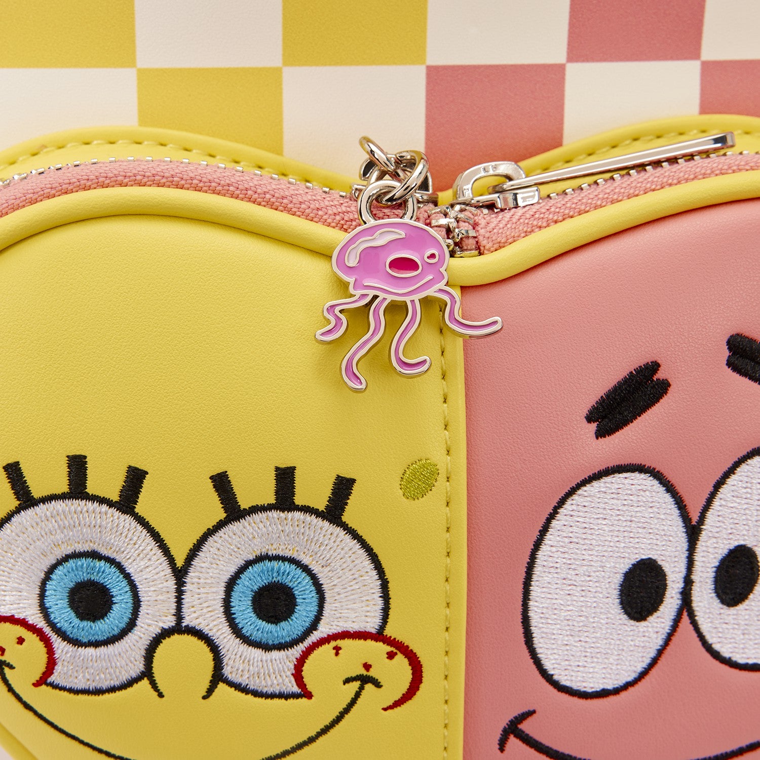Loungefly SpongeBob SquarePants & Patrick Star Checkered Mini Backpack