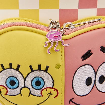 Loungefly SpongeBob SquarePants & Patrick Star Checkered Mini Backpack