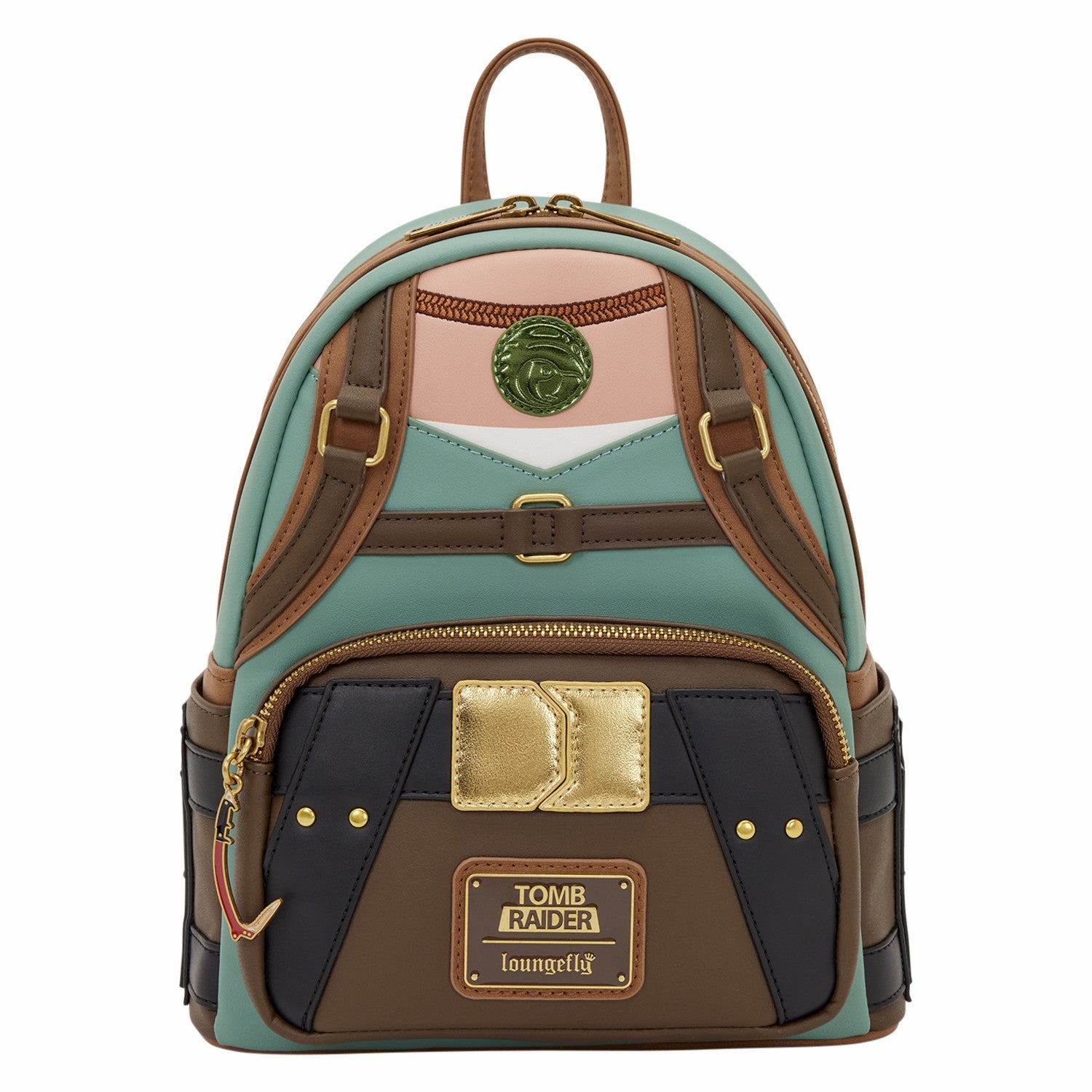 Loungefly Tomb Raider Exclusive Lara Croft Cosplay Mini Backpack