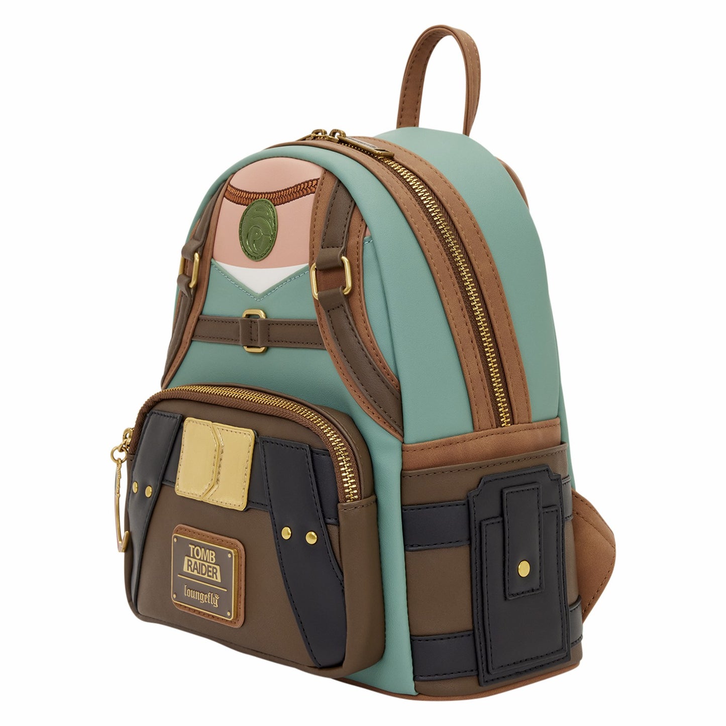 Loungefly Tomb Raider Exclusive Lara Croft Cosplay Mini Backpack