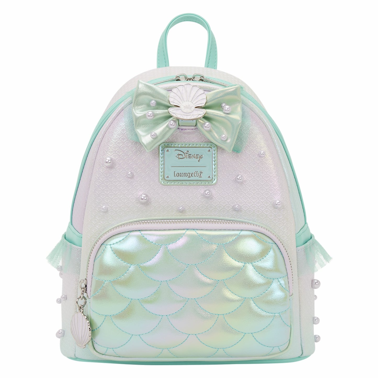Loungefly The Little Mermaid Iridescent Pearl Mini Backpack