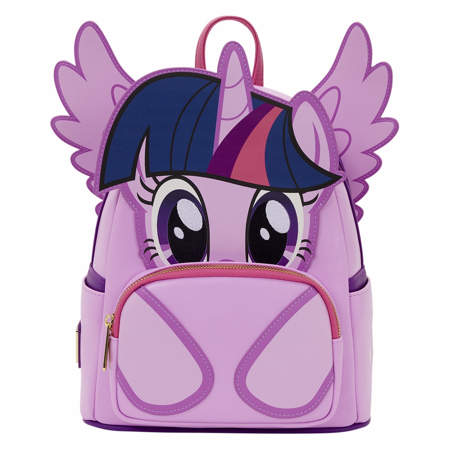 Loungefly My Little Pony Twilight Sparkle Cosplay Glitter Mini Backpack