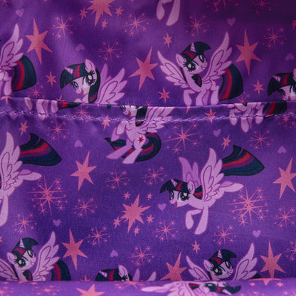 Loungefly My Little Pony Twilight Sparkle Cosplay Glitter Mini Backpack