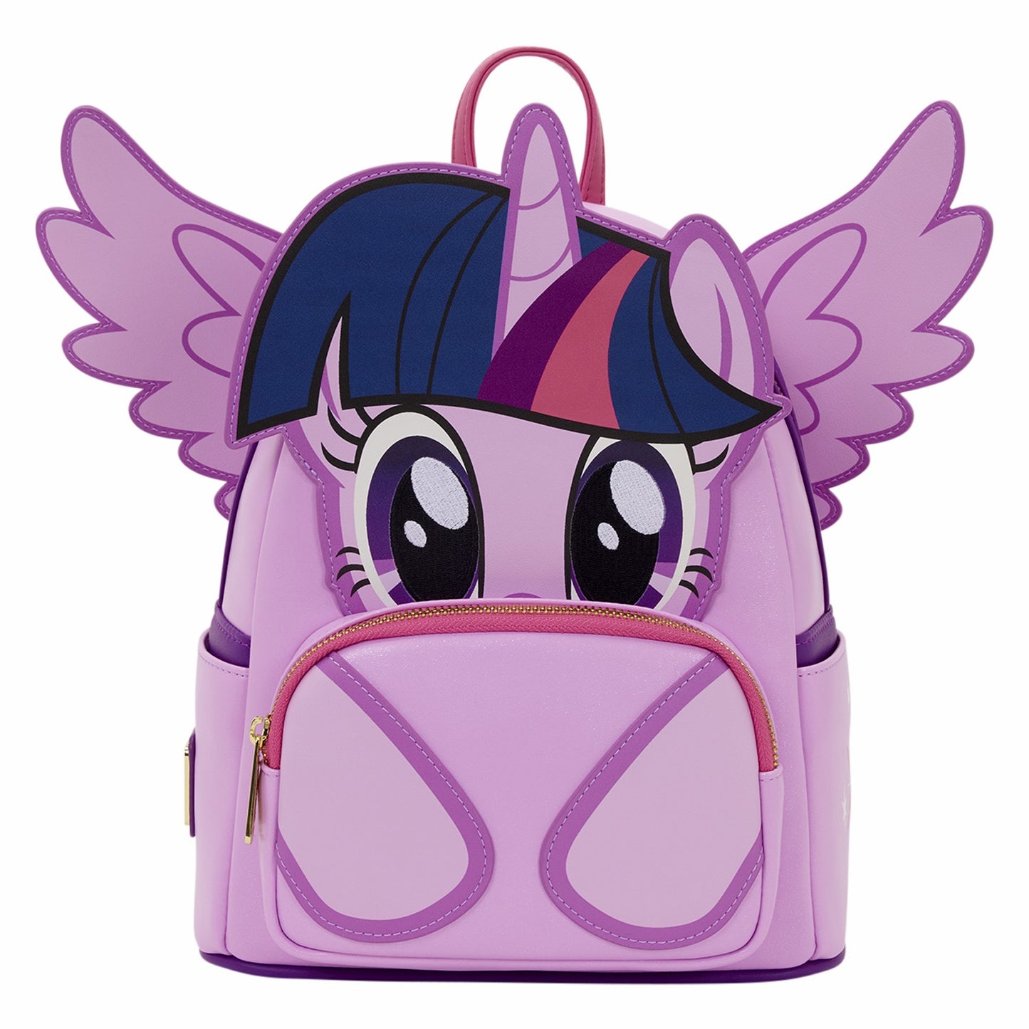 Loungefly My Little Pony Twilight Sparkle Cosplay Glitter Mini Backpack