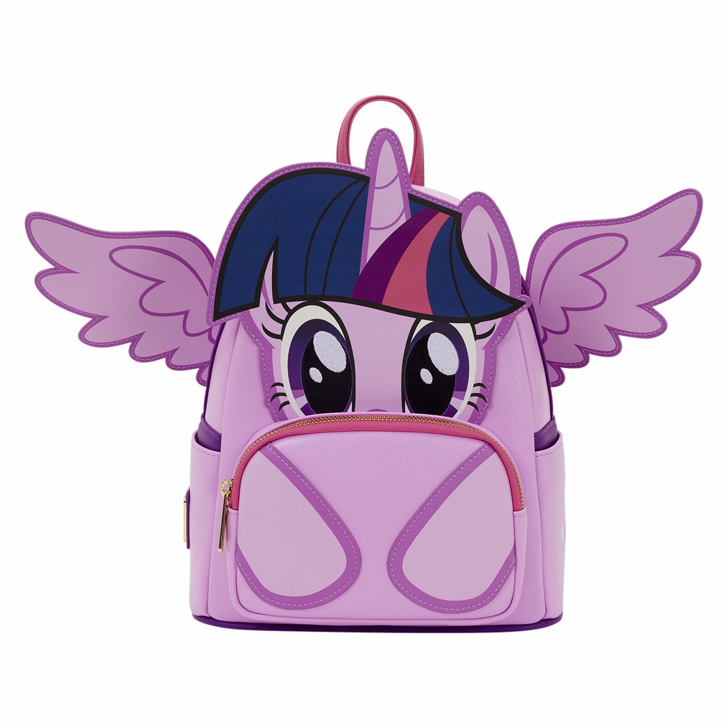 Loungefly My Little Pony Twilight Sparkle Cosplay Glitter Mini Backpack