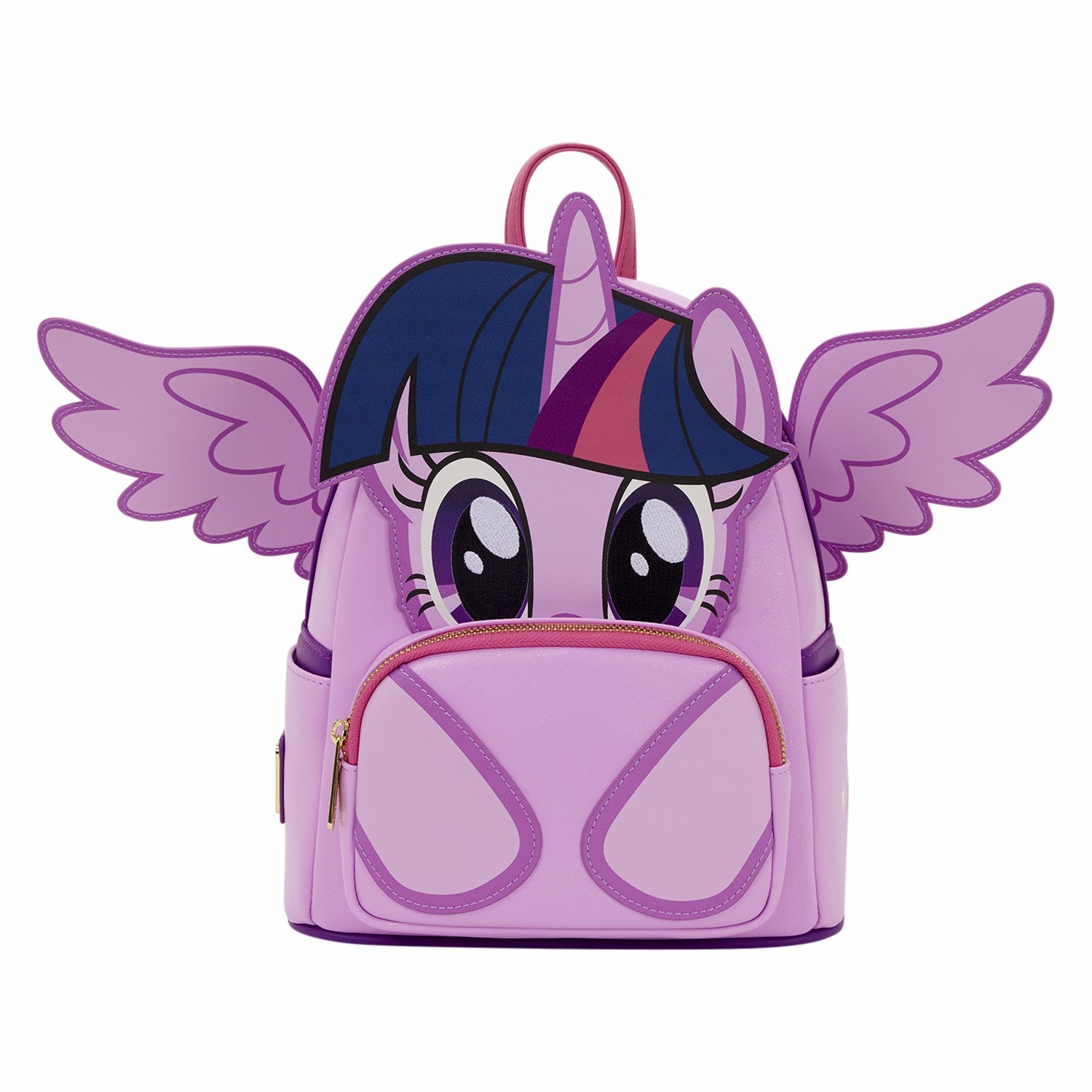 Loungefly My Little Pony Twilight Sparkle Cosplay Glitter Mini Backpack
