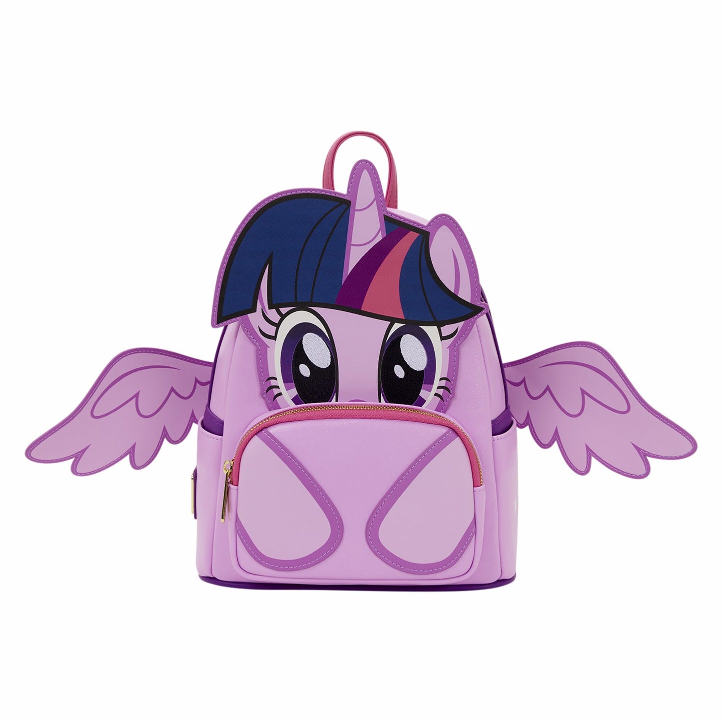 Loungefly My Little Pony Twilight Sparkle Cosplay Glitter Mini Backpack
