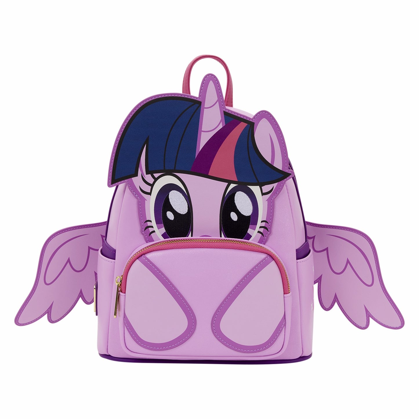 Loungefly My Little Pony Twilight Sparkle Cosplay Glitter Mini Backpack