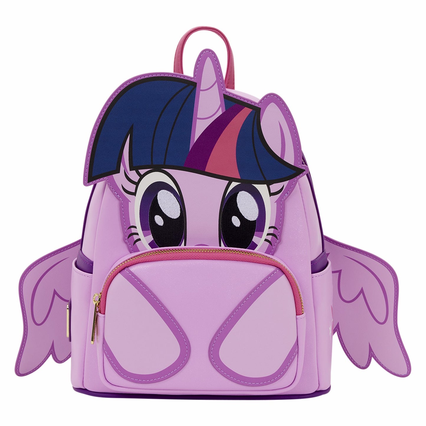 Loungefly My Little Pony Twilight Sparkle Cosplay Glitter Mini Backpack