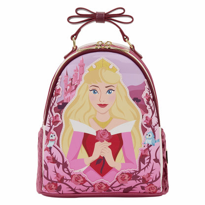 Loungefly Sleeping Beauty Exclusive Princess Aurora Roses Mini Backpack