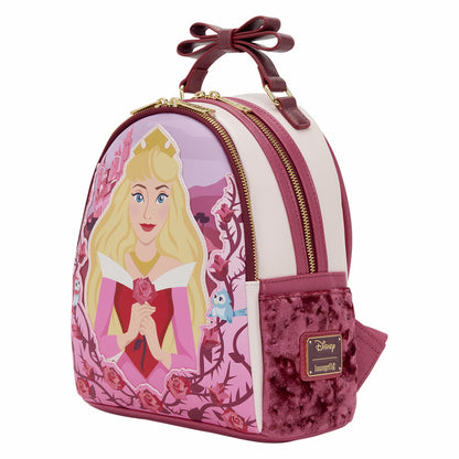 Loungefly Sleeping Beauty Exclusive Princess Aurora Roses Mini Backpack