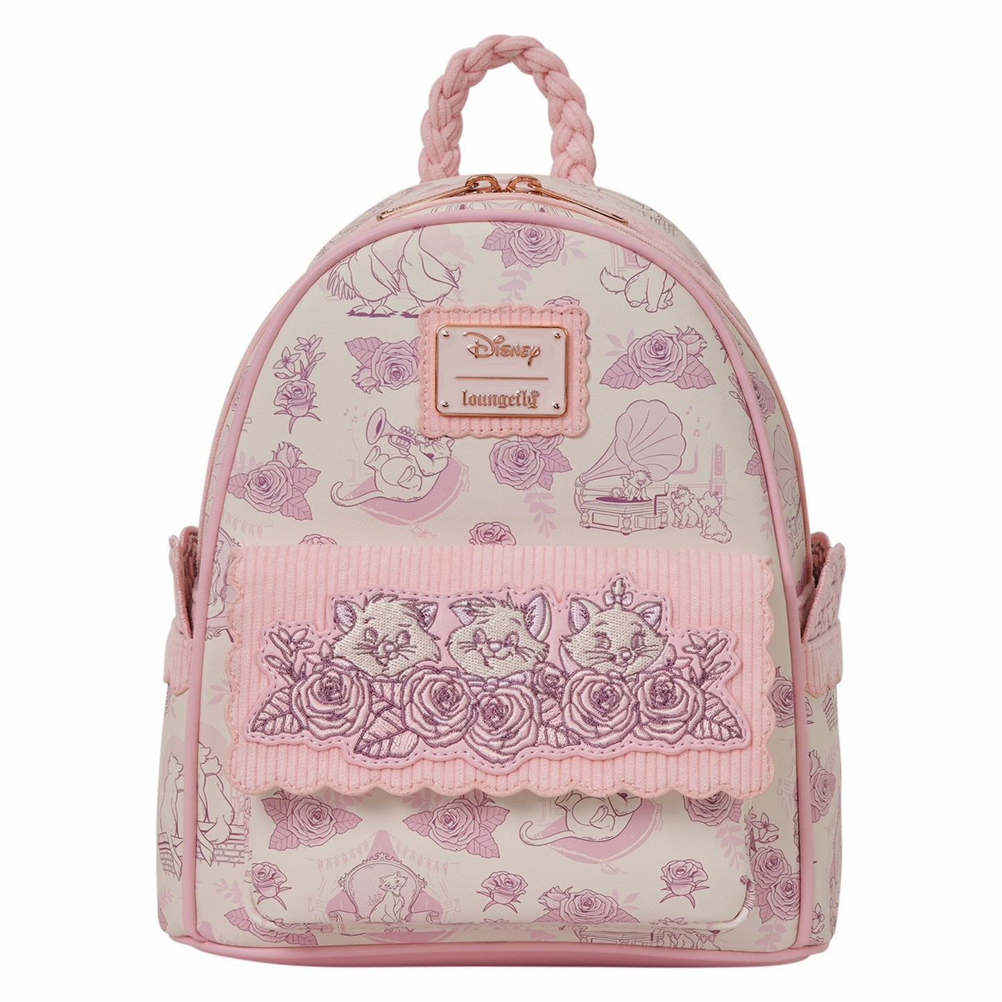 Loungefly The Aristocats Exclusive All-Over Print Mini Backpack