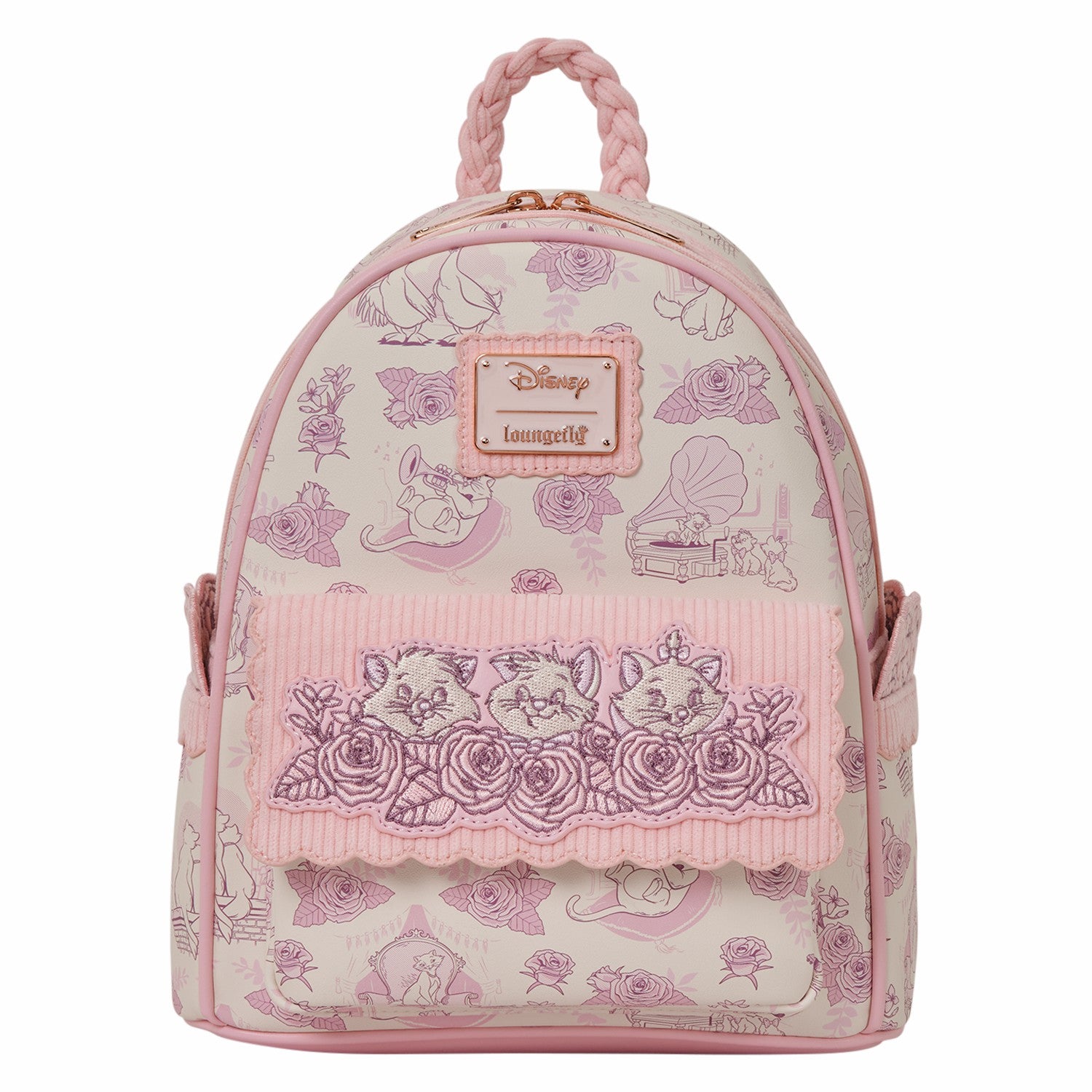 Loungefly The Aristocats Exclusive All-Over Print Mini Backpack